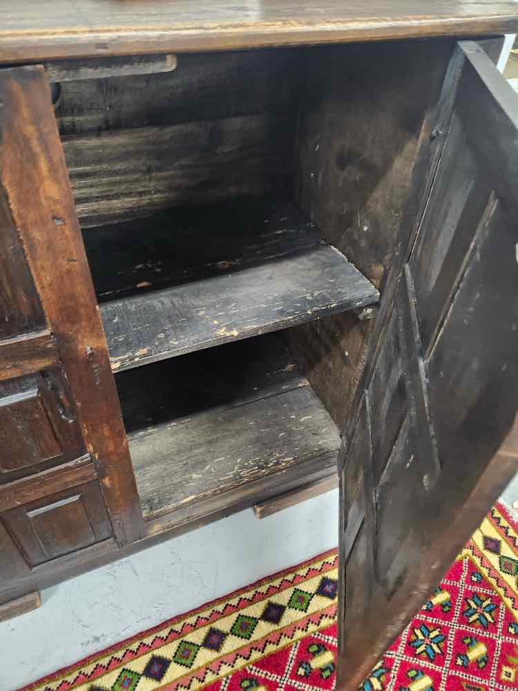Colombian Hand Made Antique Cabinet