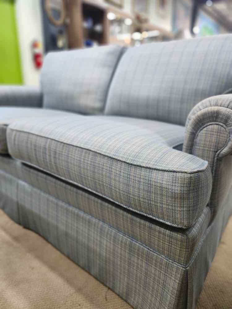 Blue Loveseat