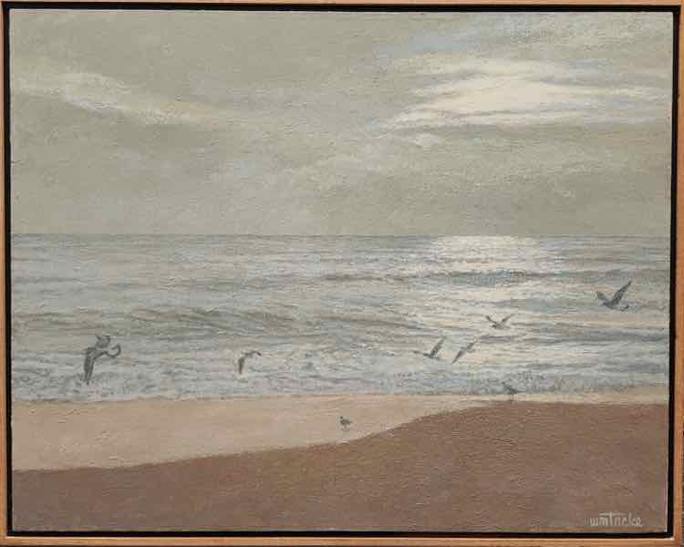 Sunset Action-William Tacke Oil Painting