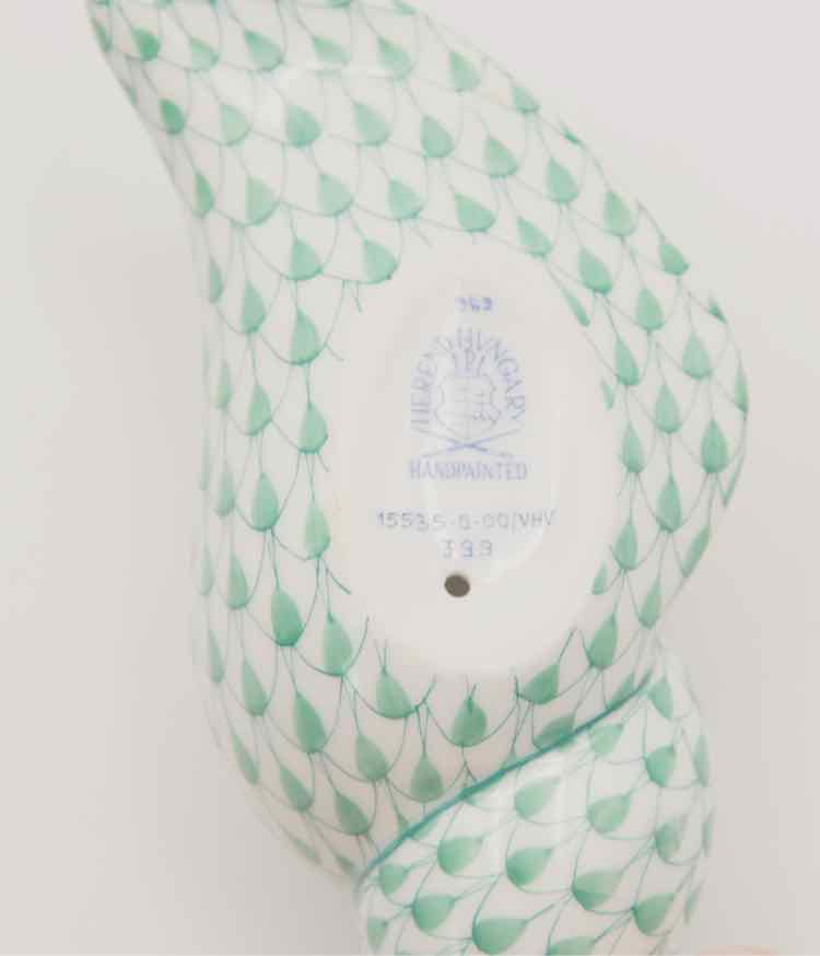 Herend Hand Painted Sea Shell