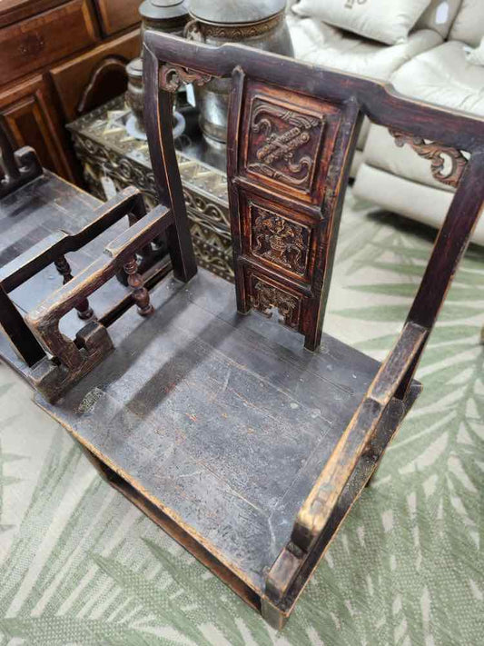 Pair of Antique Chinese Arm Chairs