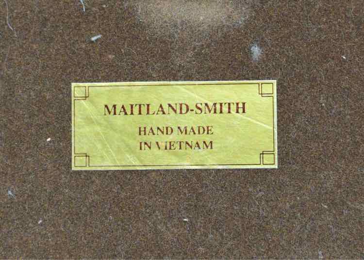 Vintage Maitland Smith Canister