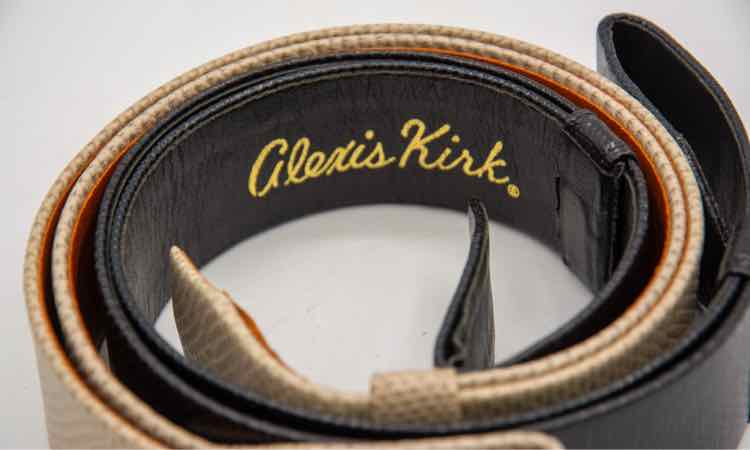 Set of 3 Reptile Alexis Kirk Belts