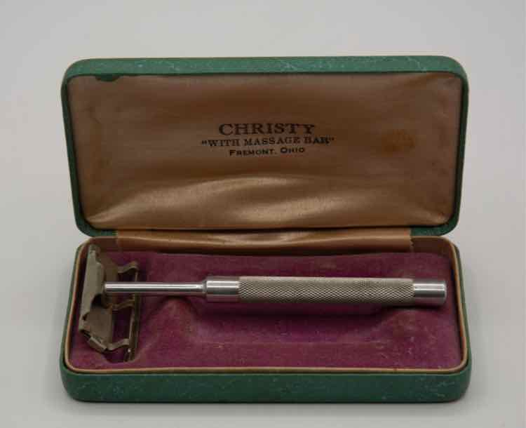 Vtg.Christy Razor in Case