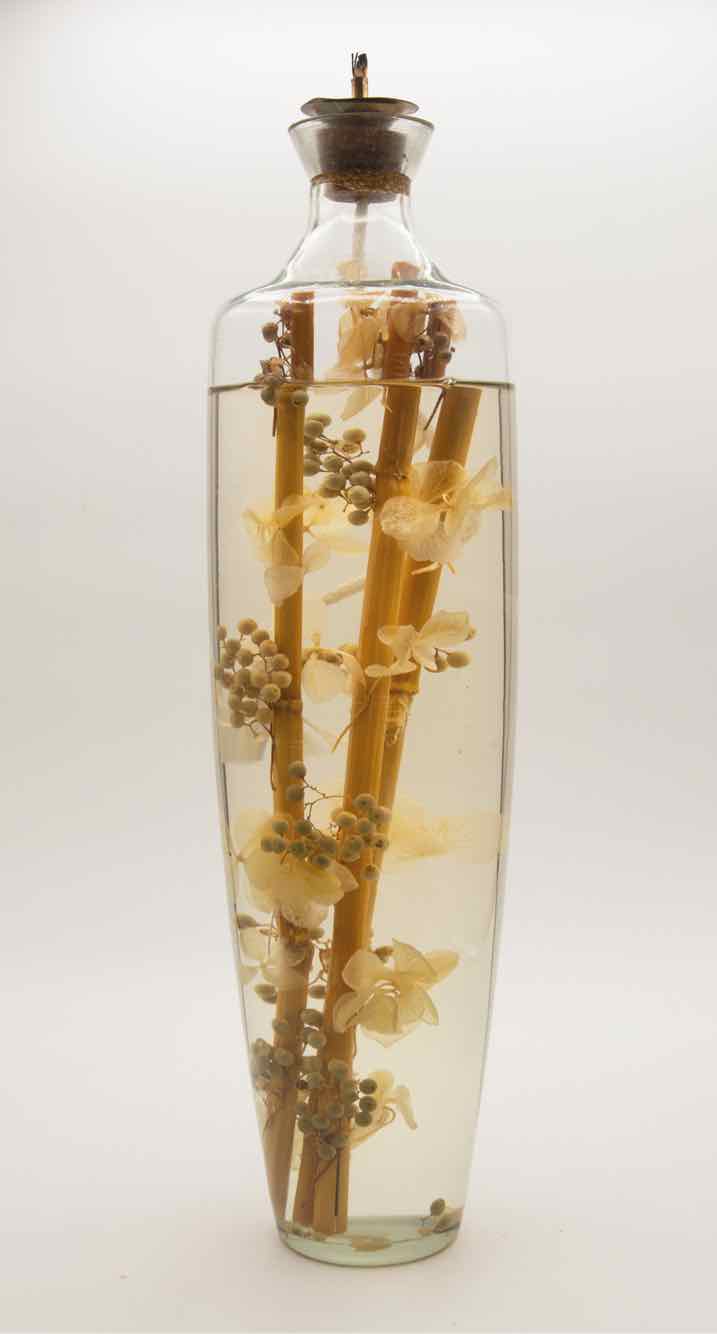 Vintage Magnolia Lane Oil Lamp
