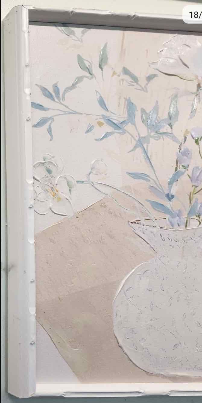 Met Colors "Leaves in a White Vase"