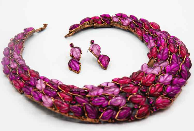 Necklace with Earrings