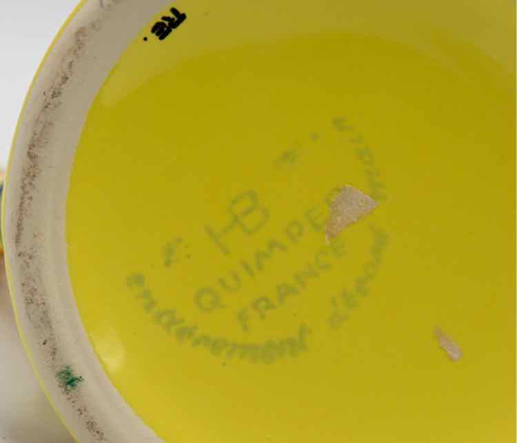 Quimper Pottery Pitcher