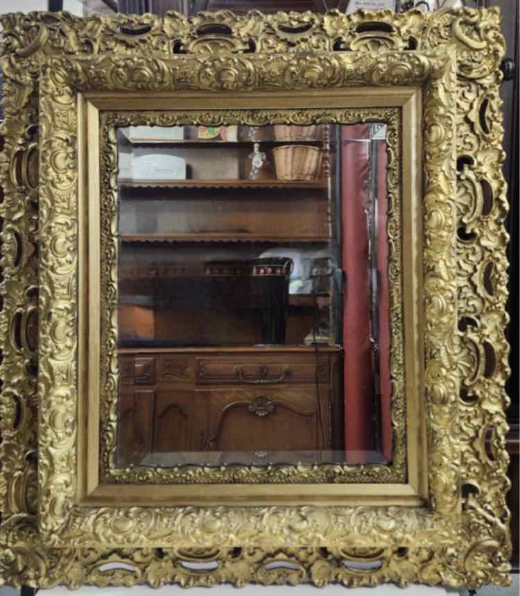 Gold Framed Mirror