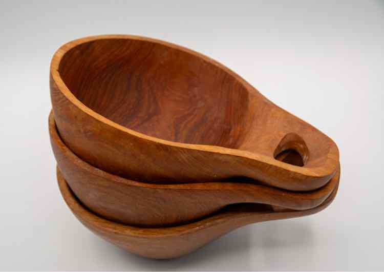 MCM Teak Bowls