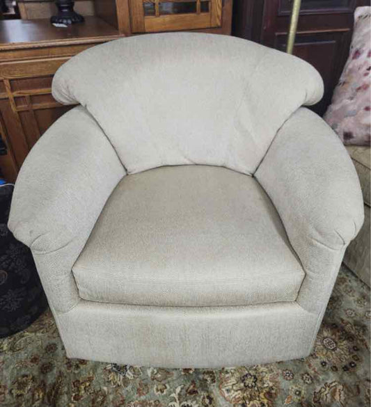 Cream Swivel Chair