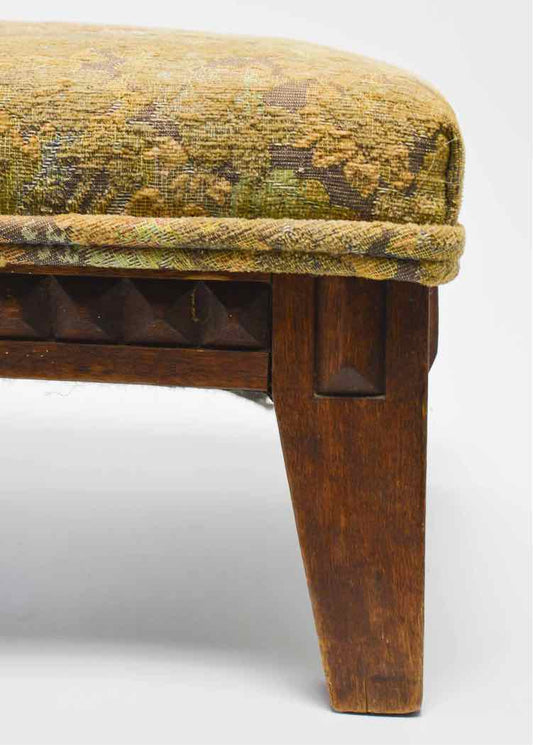 Vtg. Tapestry Footstool
