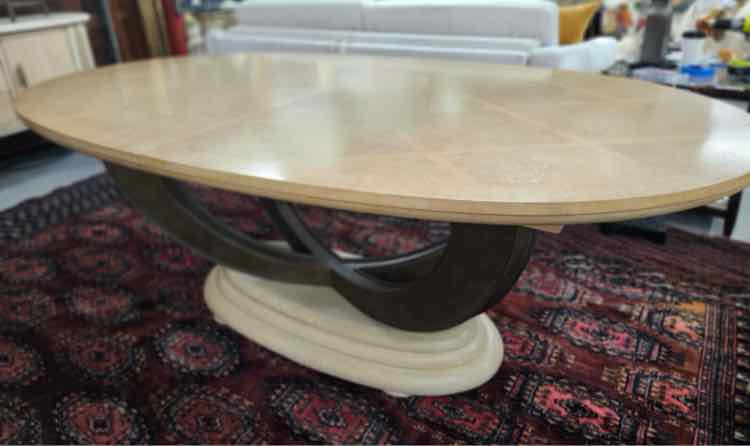 Wood Oval Table AS IS