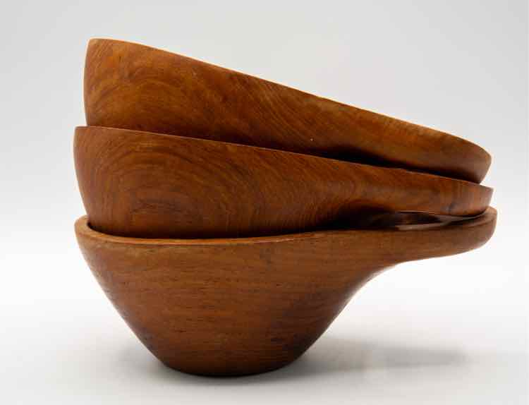 MCM Teak Bowls