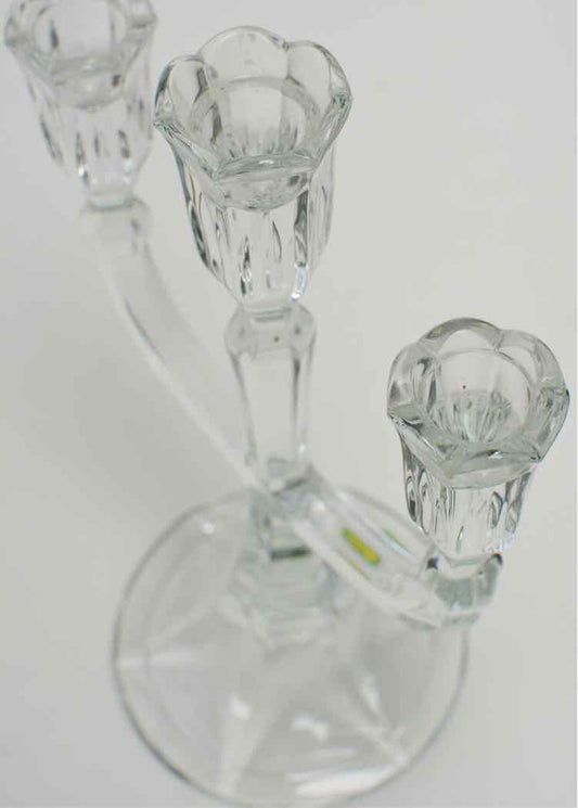 Waterford "Marquis" 3-candle holder