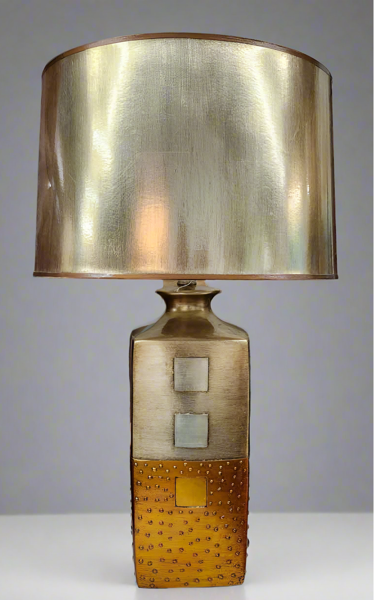 Gold/Copper Lamp