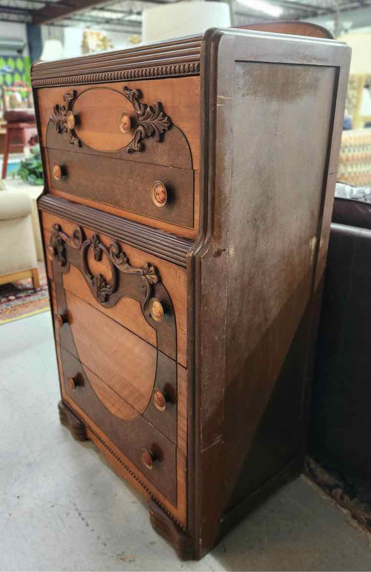 Art Deco Waterfall Dresser