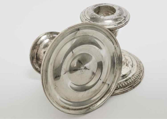 Pair of Sterling Candle Holders