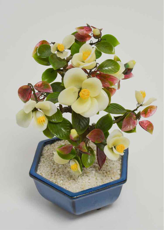 Stone Flower Decor