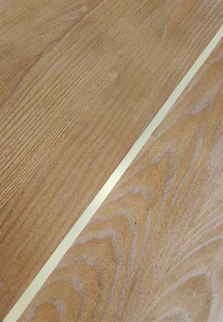 Wood Crate & Barrel Dinning Table