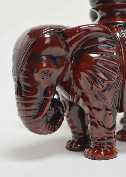 Ceramic Elephant Candleholder