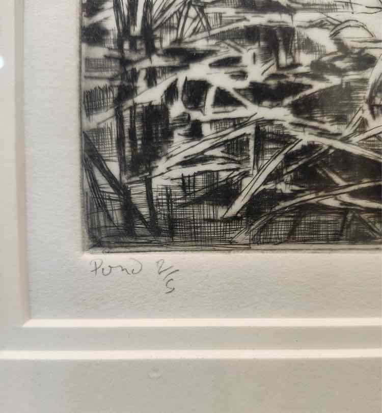 Art Ink on Paper signed/numbered