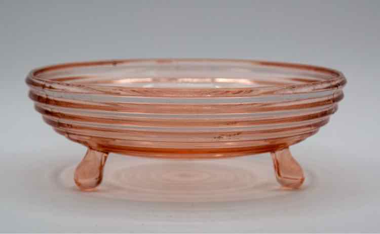 Pink Glass Candy Dish