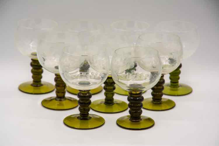 Roomer Rhine Etched Cordial Glass