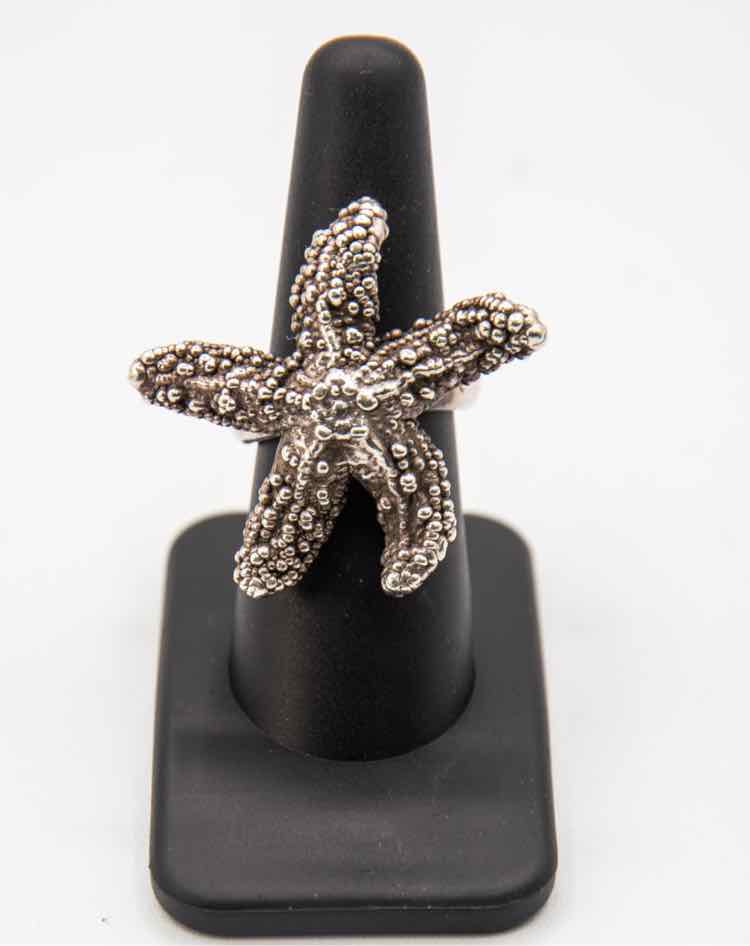 Te Amo Starfish Ring/Sterling