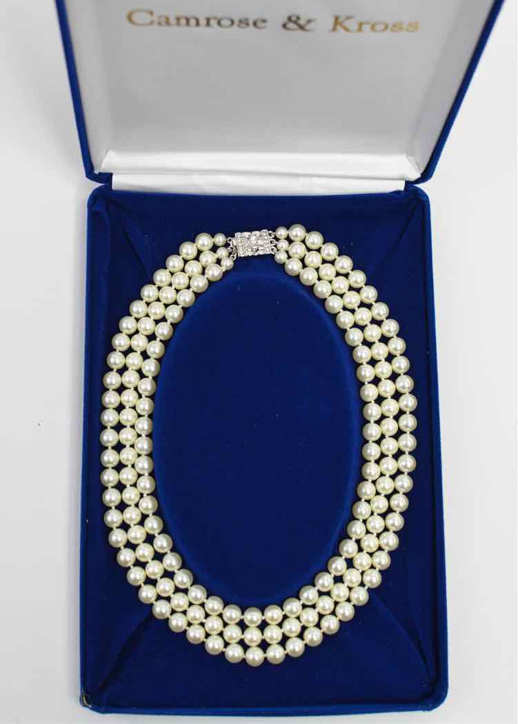 Camrose&Kross Jackie Kennedy Pearl Necklace