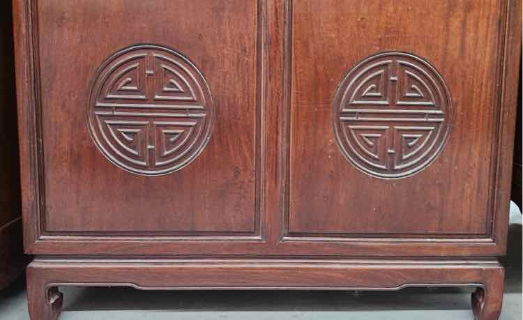 Double Glass Cabinet