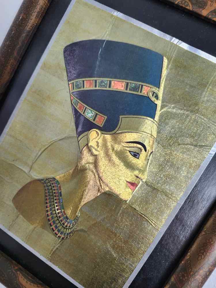 Egyptian Queen Metallic Art