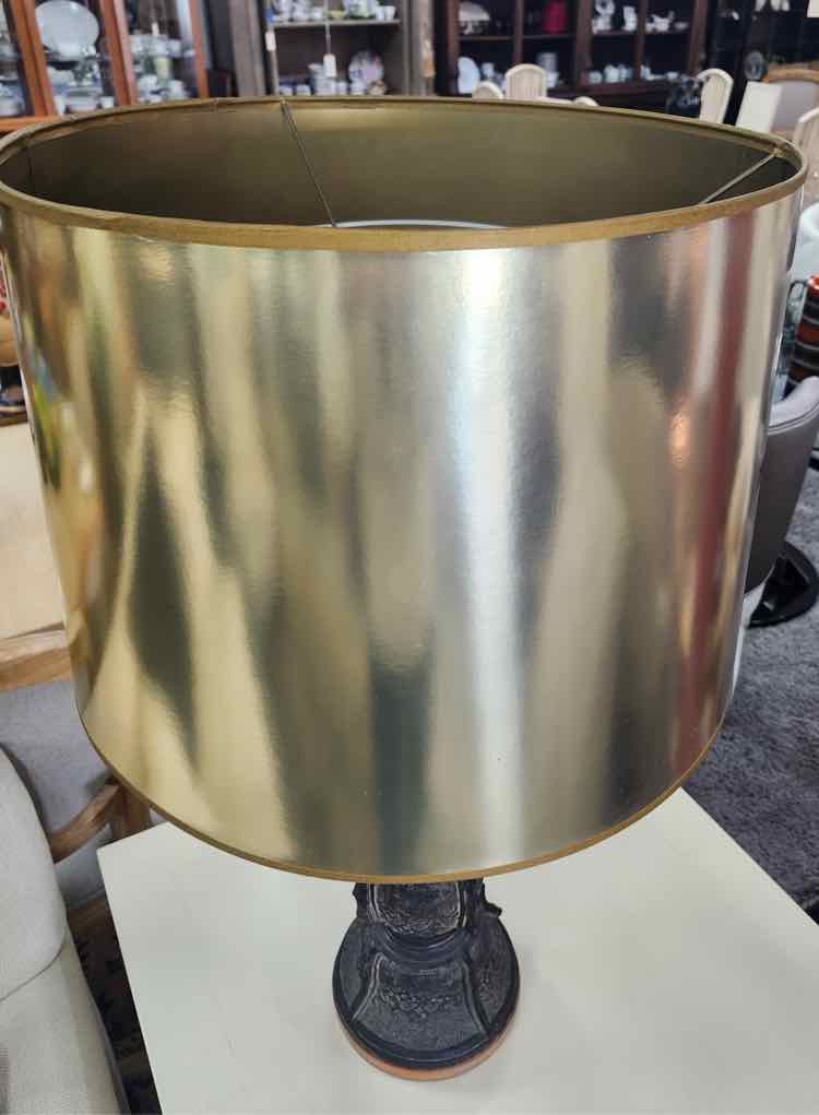 Pair of Bronze Lamps