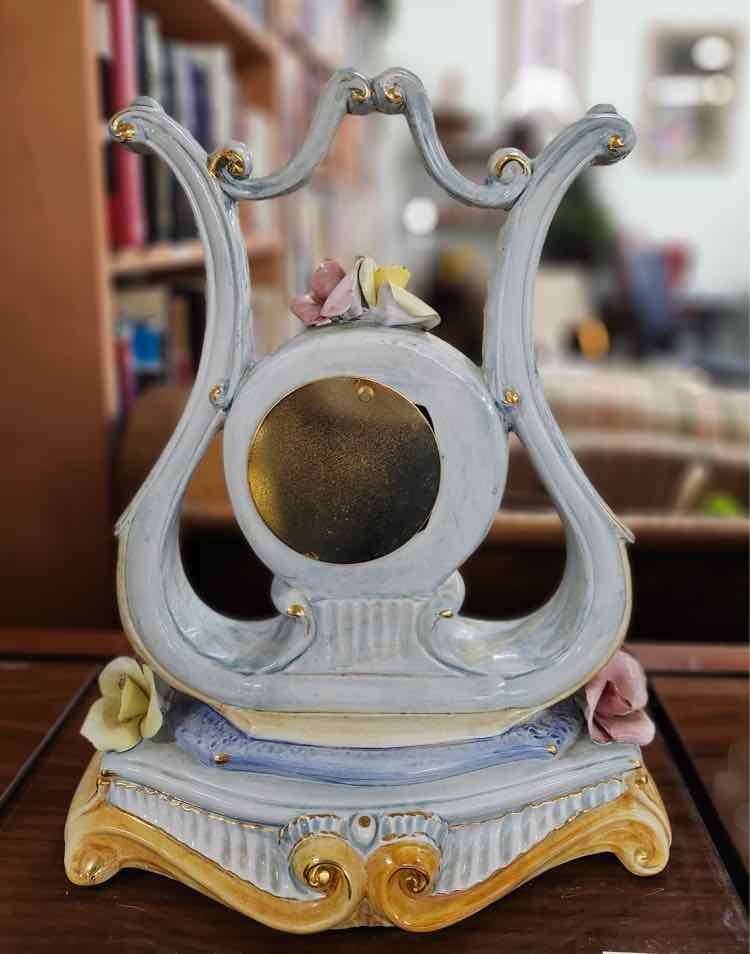 Italian Capodimonte Vintage Clock
