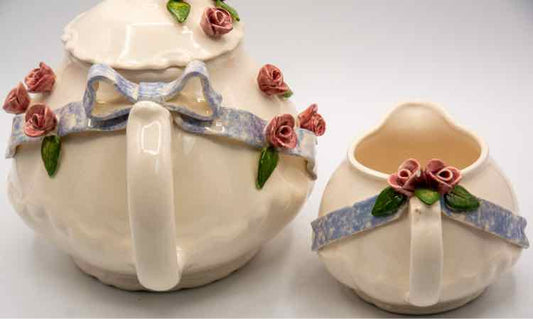 Vintage ‘Paper Windows’ Tea Set