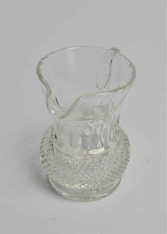 Edinburgh Crystal Thistle Cream Jug