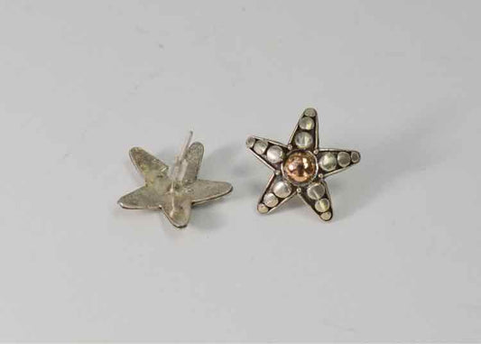 .925 Starfish Earrings