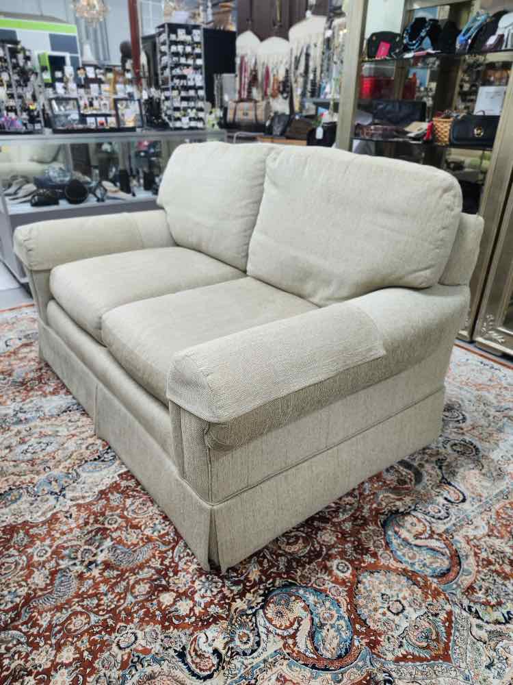 Beige Rob & Stucky Loveseat