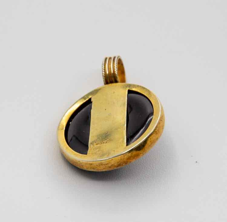 24k over .925 Pendant