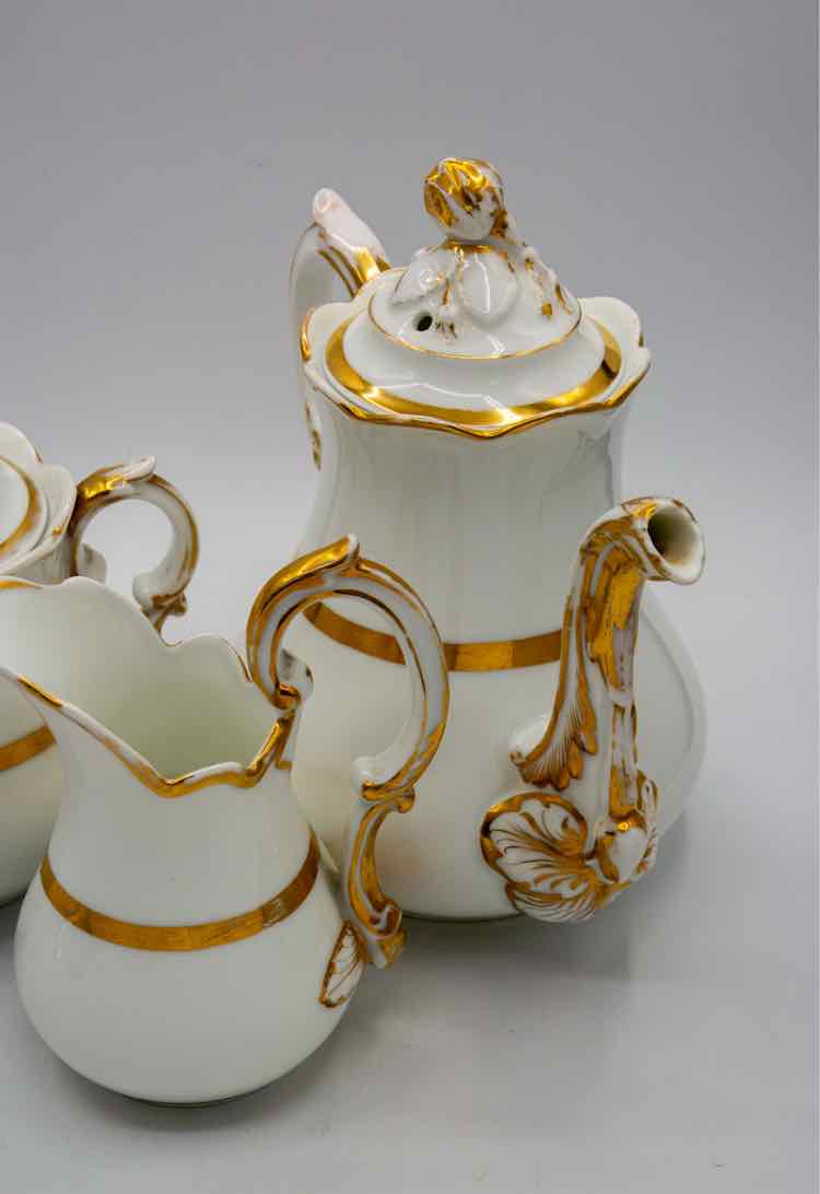 3 Piece Antique French Tea Set