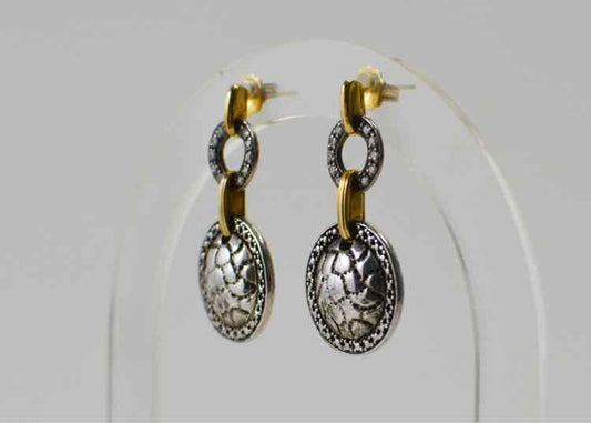 .925 14k Earrings