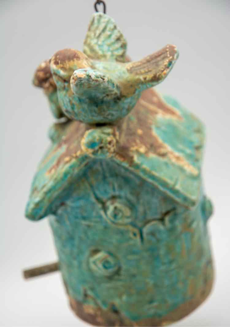 Sculpted Bird House