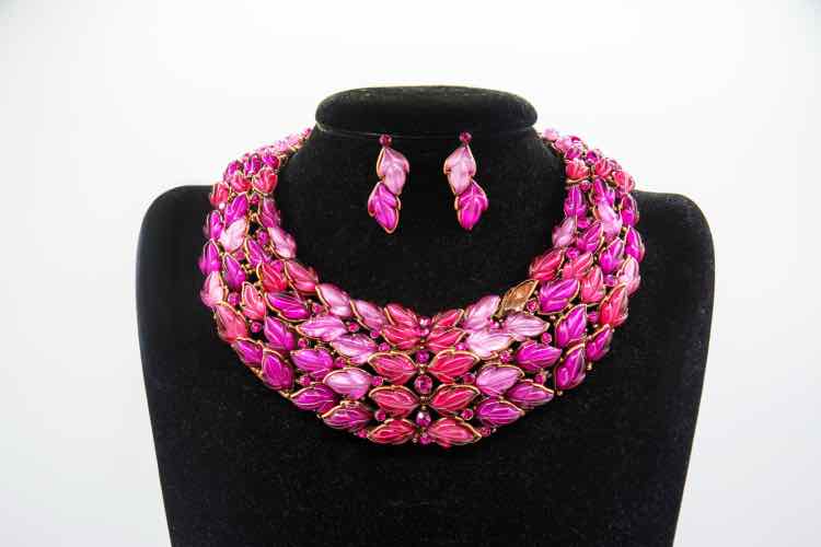Necklace with Earrings