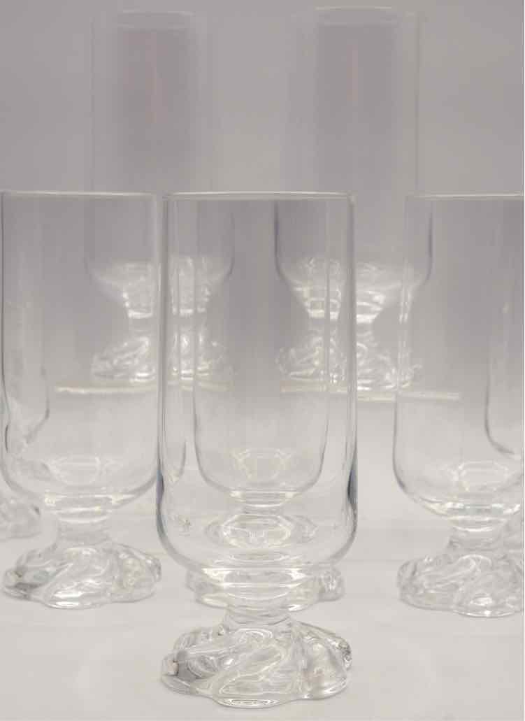 8 Flower Base Goblets
