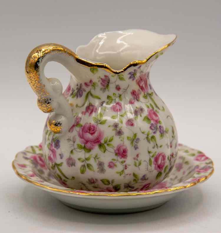 Lefton Antique Handpainted Tea Set
