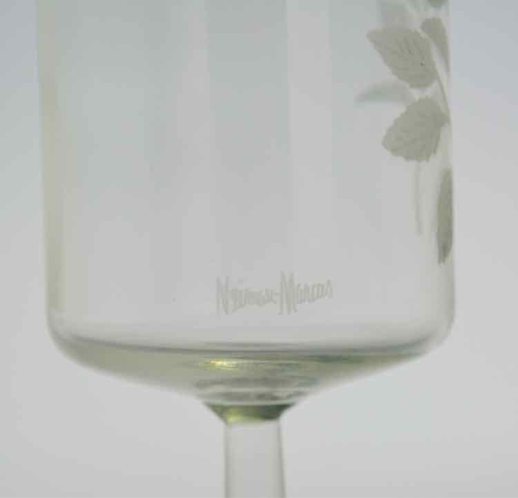 Neiman Marcus Glassware