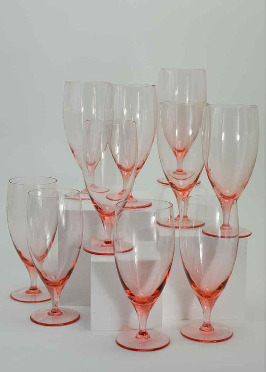 Mikasa Rose Glassware