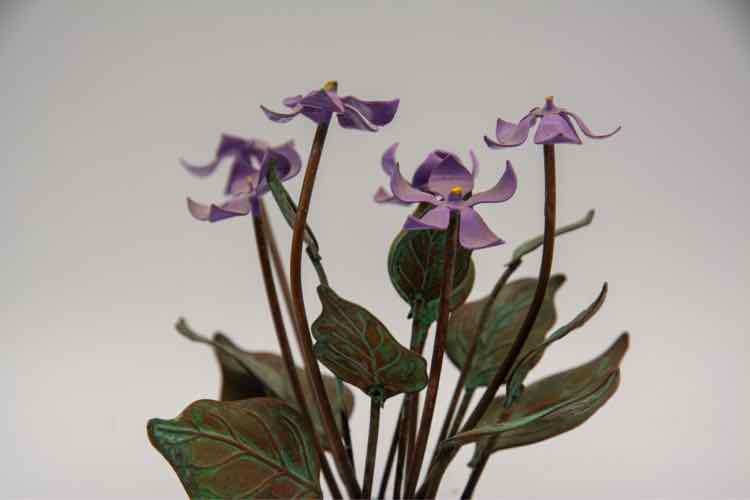 MCM Bovano of Cheshire African Violet Decor