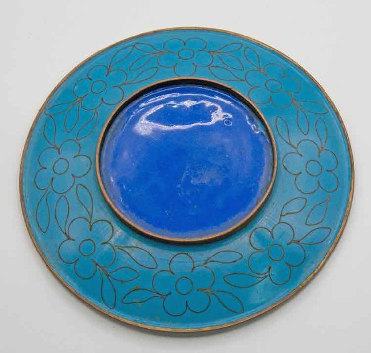 Cloisonne Ashtray w/ Bowl
