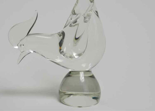 Glass Roadrunner Figure